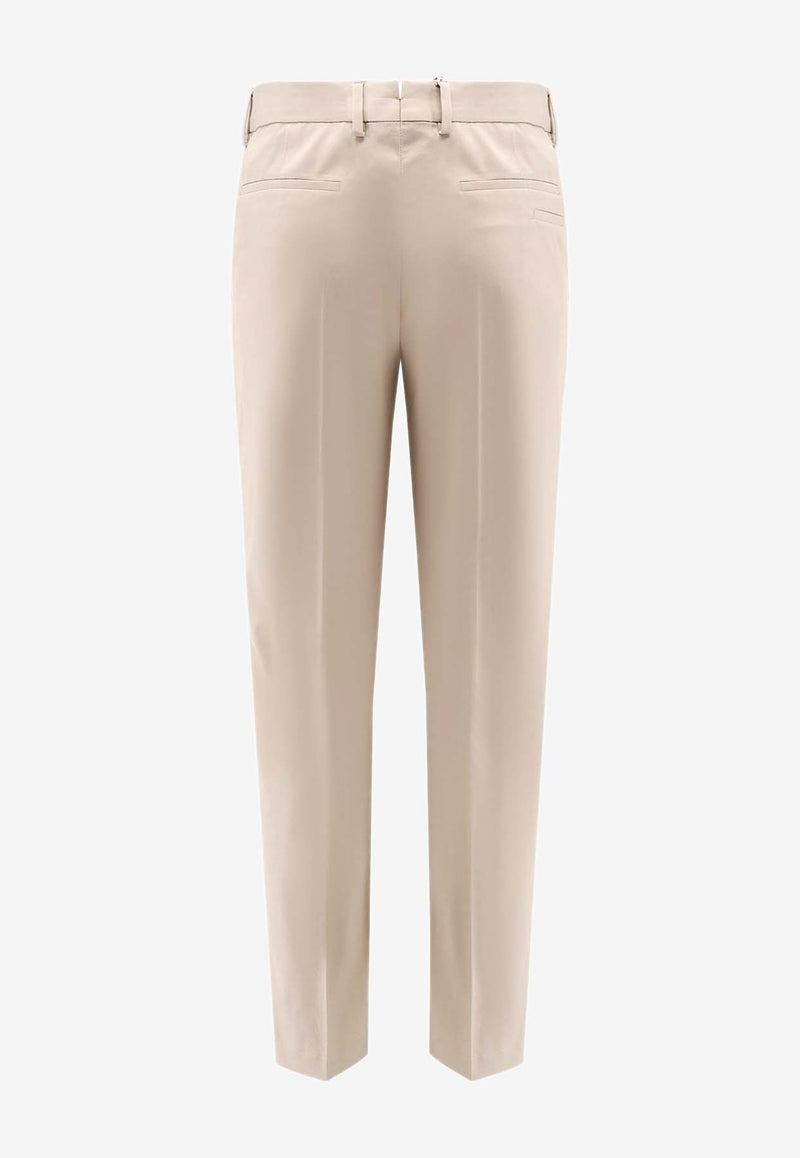 Hugo Boss Silk-Blend Pants Beige 50545652255_Beige_30010115