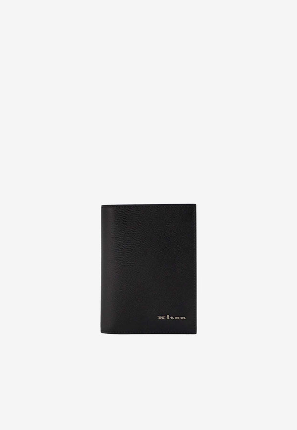 Kiton Ciro Paone Leather Passport Holder Black UPEA030N0126901NERO_Black_29848219