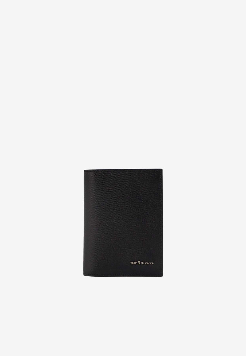 Kiton Ciro Paone Leather Passport Holder Black UPEA030N0126901NERO_Black_29848219