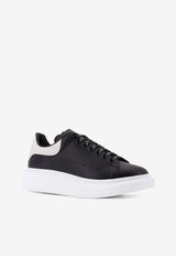 Alexander McQueen Oversize Leather Sneakers Black 553680WIAIG1070_Black_29856848
