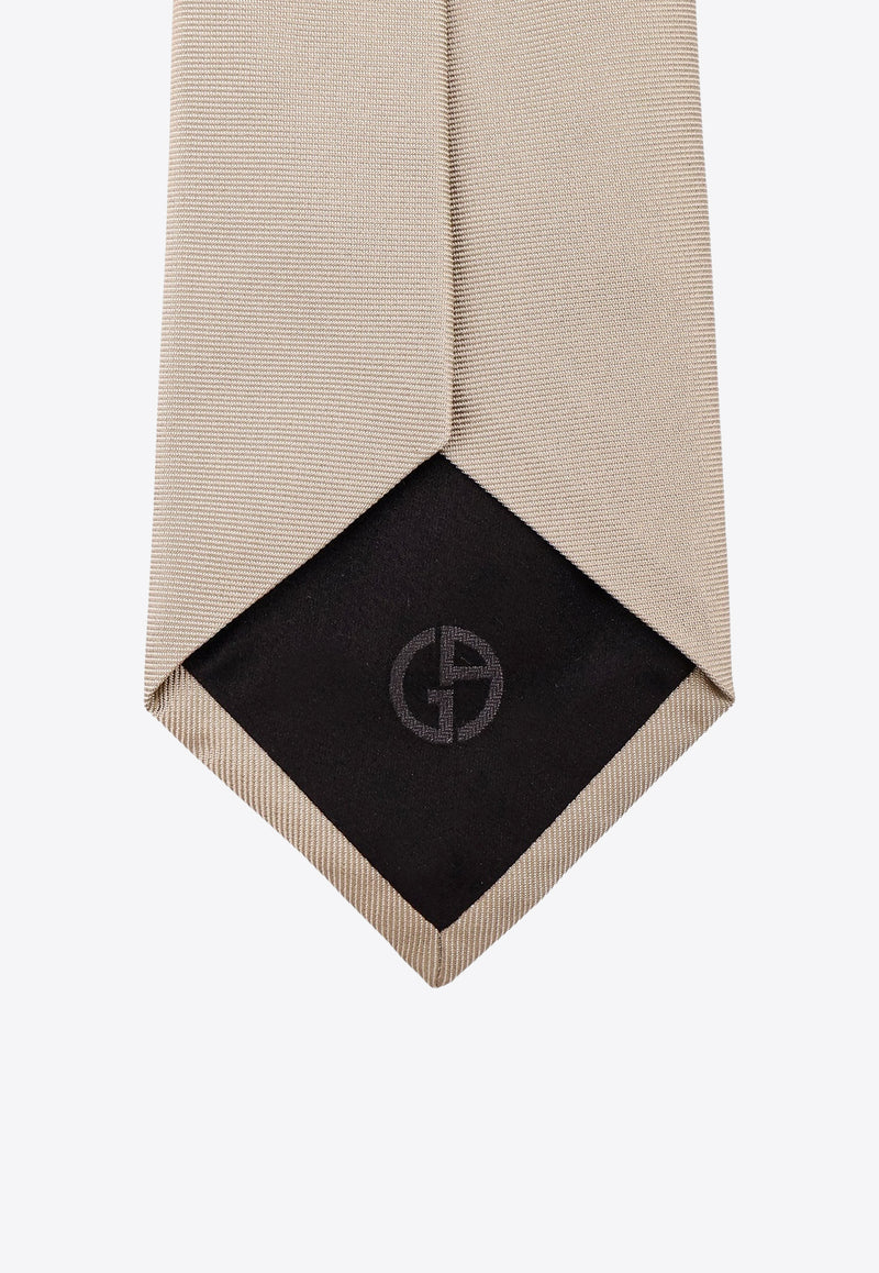 Giorgio Armani Monogram Silk Tie Beige GM000800TE16559F1020_Beige_29846576