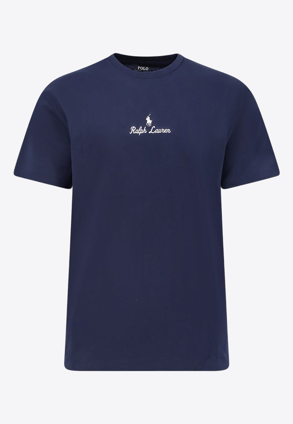 Polo Ralph Lauren Signature Logo T-shirt Navy 710981370002_AVIATOR NAVY_29842341