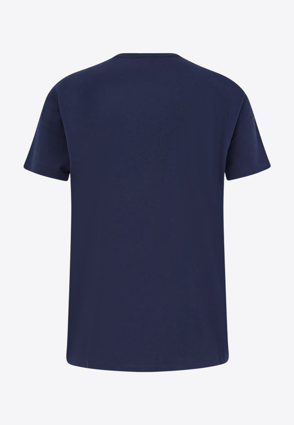 Polo Ralph Lauren Signature Logo T-shirt Navy 710981370002_AVIATOR NAVY_29842341