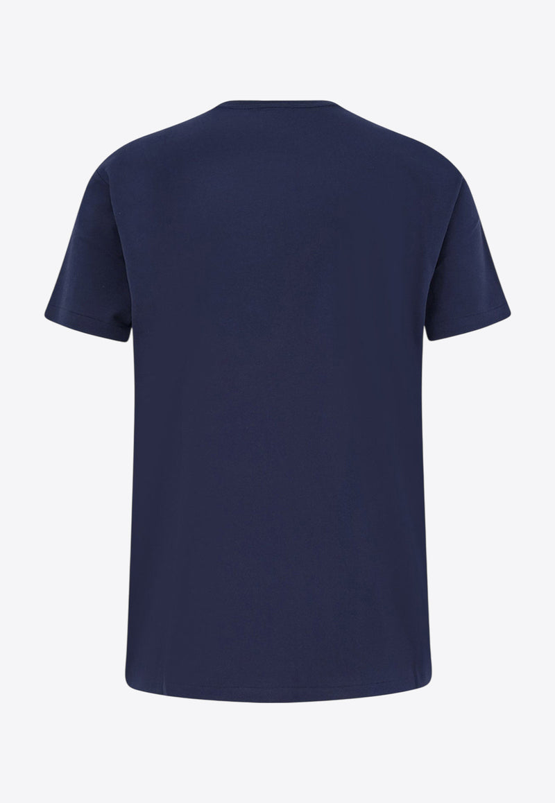 Polo Ralph Lauren Signature Logo T-shirt Navy 710981370002_AVIATOR NAVY_29842341