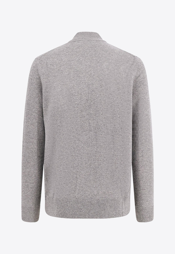 Polo Ralph Lauren Zip-Up Wool Cardigan Gray 710974149002_FAWN GREY HEATHER_29843397