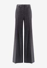 Stella McCartney Wide-Leg Tailored Pants Gray 6402873CU7031230_ASH GREY_29841654