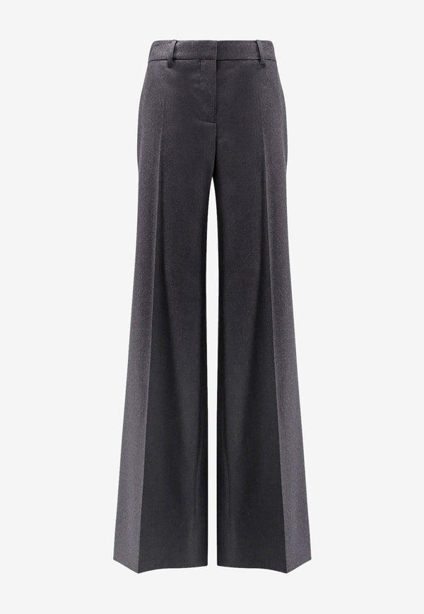 Stella McCartney Wide-Leg Tailored Pants Gray 6402873CU7031230_ASH GREY_29841654