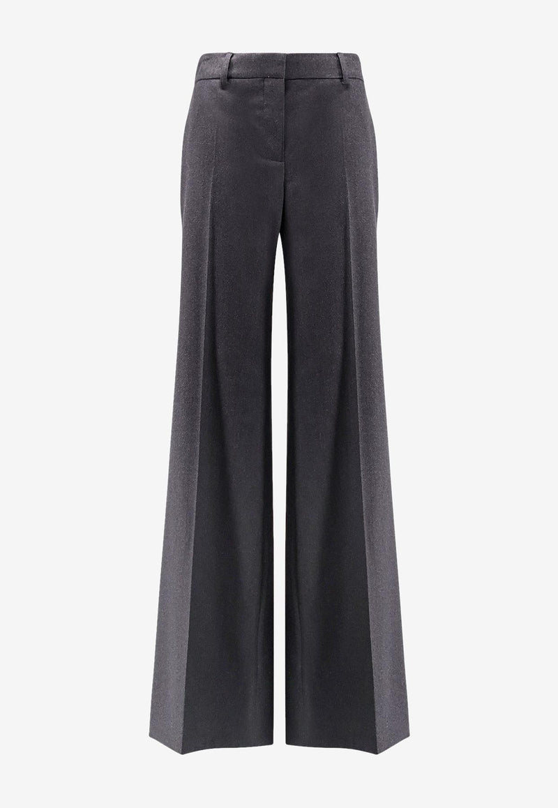 Stella McCartney Wide-Leg Tailored Pants Gray 6402873CU7031230_ASH GREY_29841654
