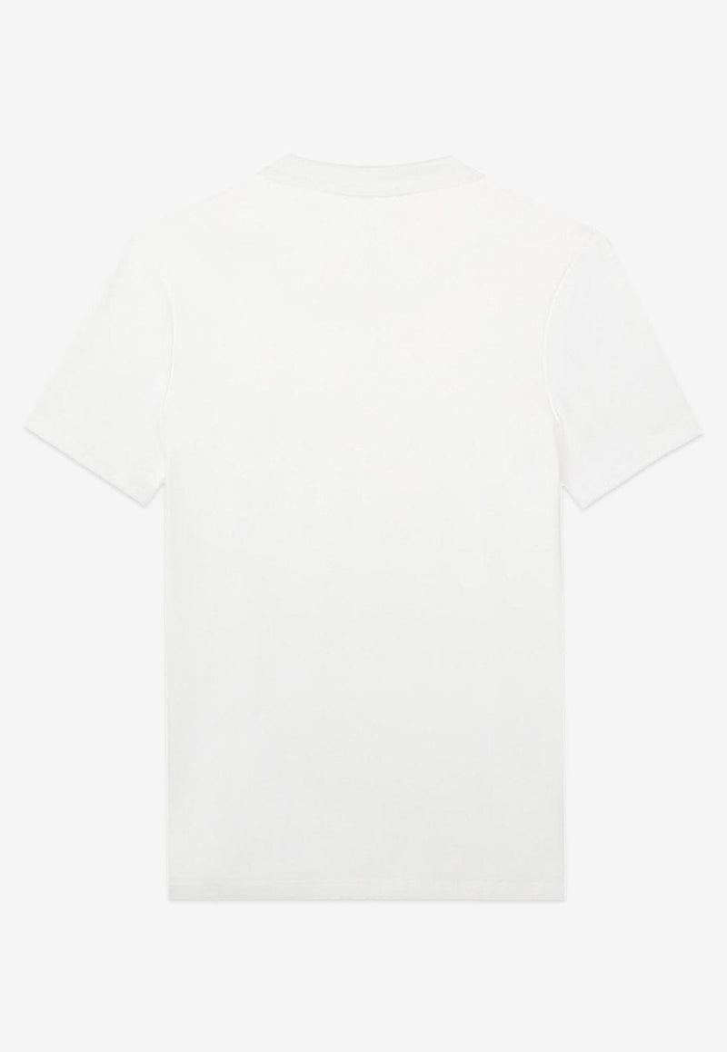 Tom Ford Logo Patch Basic T-shirt White T4M081410100_White_29845642