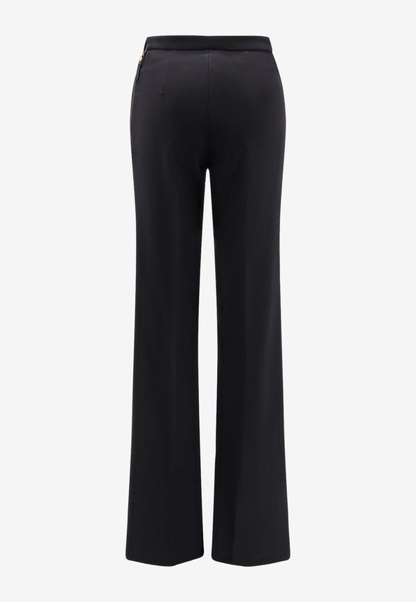 Elisabetta Franchi Straight-Leg Tailored Pants Black PA12156E2110_Nera_29840010