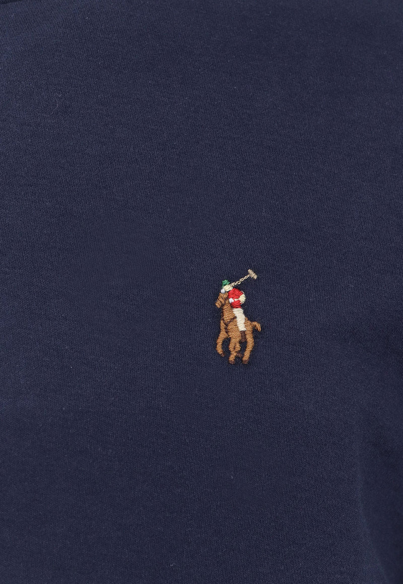 Polo Ralph Lauren Long-Sleeved Logo T-shirt Navy 710760121003_REFINED NAVY_29845241