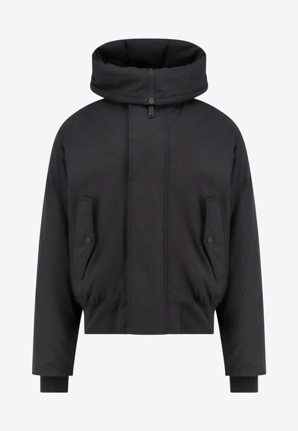 Dsquared2 Techno Down Bomber Jacket Black S74AM1634D35081900_Black_30893715