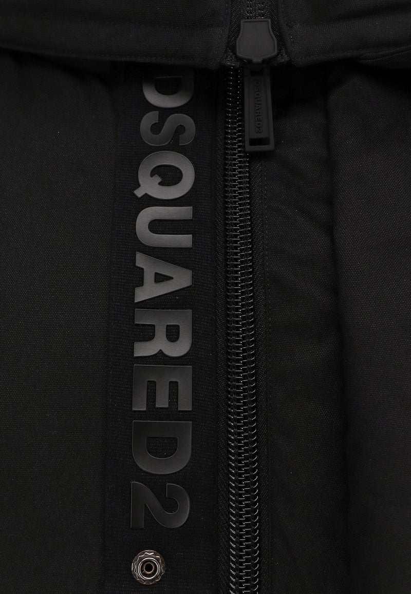 Dsquared2 Techno Down Bomber Jacket Black S74AM1634D35081900_Black_30893715