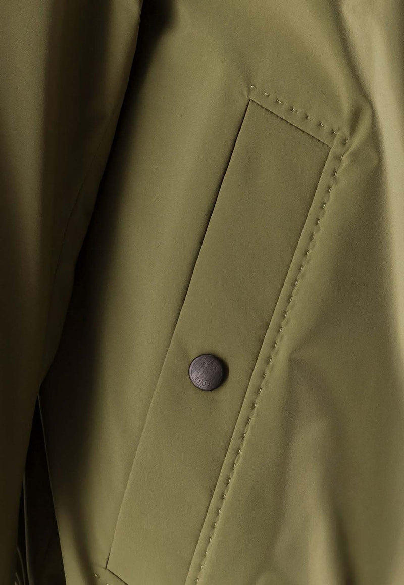 Hugo Boss Reversible Windbreaker Jacket Green 50530699395_OPEN GREEN_30008764