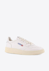 Autry Medalist Leather Low Sneakers  White AULMLL15WHT WHT_BIANCO BIANCO_29843014