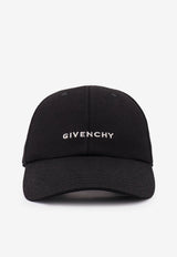 Givenchy Logo Embroidered Baseball Cap Black BPZ0BWP0C4001001_Black_34275604