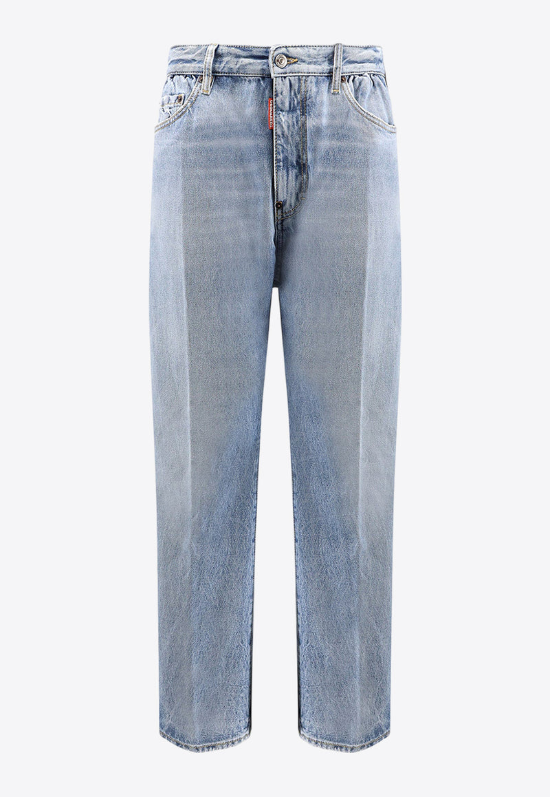 Dsquared2 London Bro Straight-Leg Jeans Blue S74LB1746S30839470_Blue_29839913