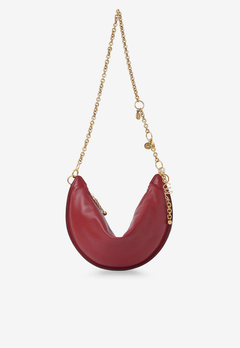 Chloé Icons Nappa Leather Crossbody Bag Red CH25AS519P80637_Vibrant Red_29841195