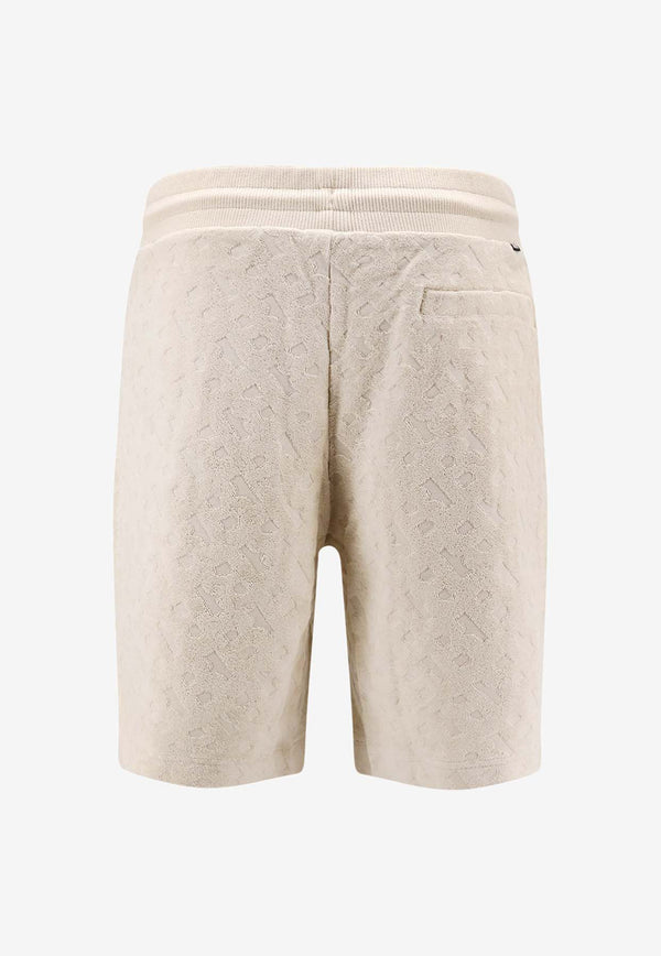 Hugo Boss Textured Bermuda Shorts Beige 50538636_131_OneColor_30897842