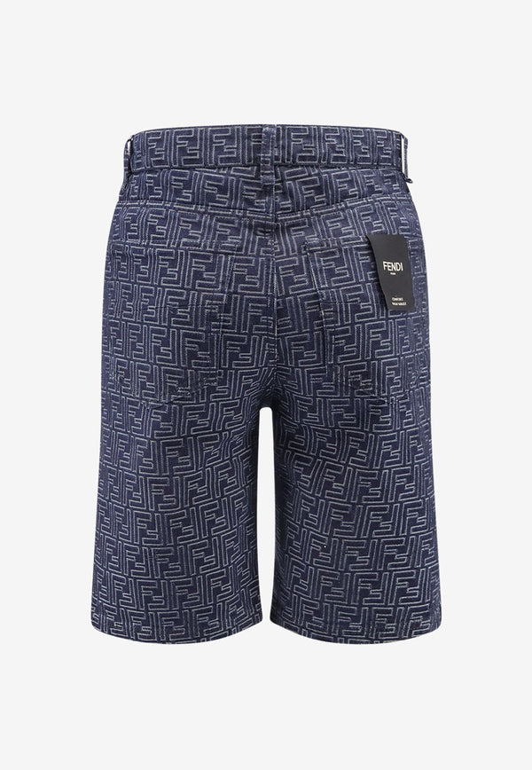 Fendi All-Over FF Denim Shorts Blue FLP369AUX4F0BUZ_Blue_29852261