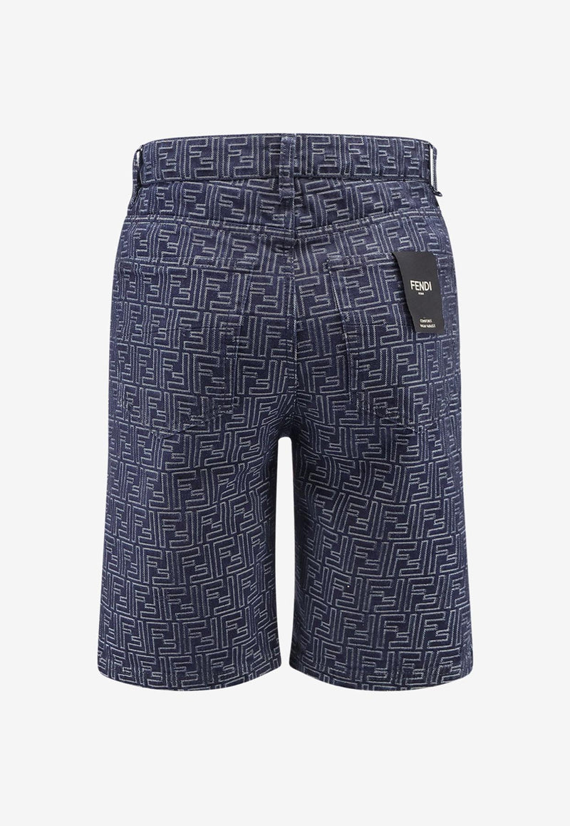 Fendi All-Over FF Denim Shorts Blue FLP369AUX4F0BUZ_Blue_29852261