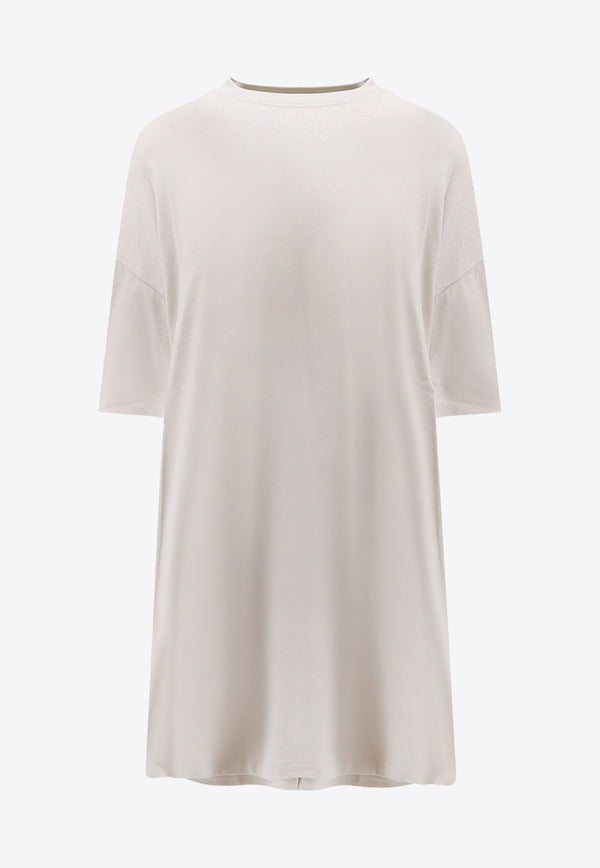 Balenciaga Semi-Fitted Mini T-shirt Dress Off-white 837569TSVE79012_DIRTY WHITE_29842224