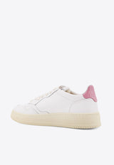 Autry Medalist Leather Sneakers AULWLL88WHTPOLIGNAC_BIANCO FUXIA_29844797