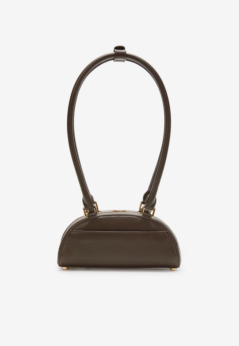 Self-Portrait Ribbon Charm Leather Shoulder Bag Brown PF25313ABRBROWN_Brown_29842311