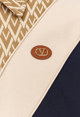 Valentino Toute La V Wool-Blend Jacket Multicolor 7V3CIQ20AK6CKV_Cammello/crema/nero_29841099