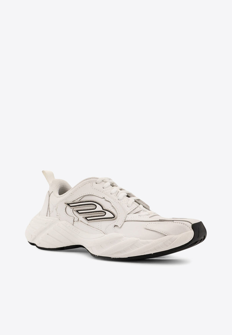 Balenciaga Monday Leather Low-Top Sneakers White 825417WDTSC9110_WHITE / BLACK / GREY_29848873