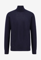 Brunello Cucinelli Cashmere-Blend High-Neck Sweater Navy M2300103CW425_NAVY GRIGIO SCURO_30005306