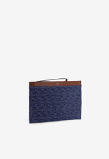 Fendi Medium FF Jacquard Flat Pouch Blue 7N0134AUGOF1SCG_STONE+DARK NUT+P_29853335