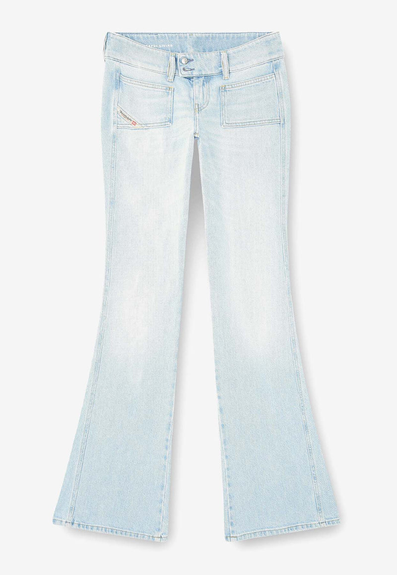 Diesel D-Hush Boot-Cut Jeans Light Blue A1382009M1101_Denim_29840182