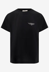 Givenchy Logo Embroidered Crewneck T-shirt Black BW70FJP75N001_Black_29841341