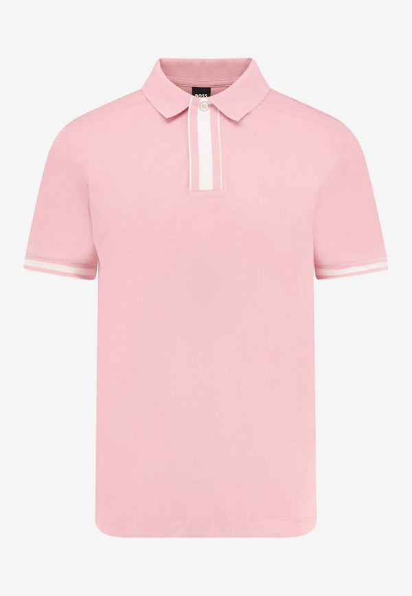 Hugo Boss Logo Polo T-shirt Pink 50486186_688_OneColor_30898715