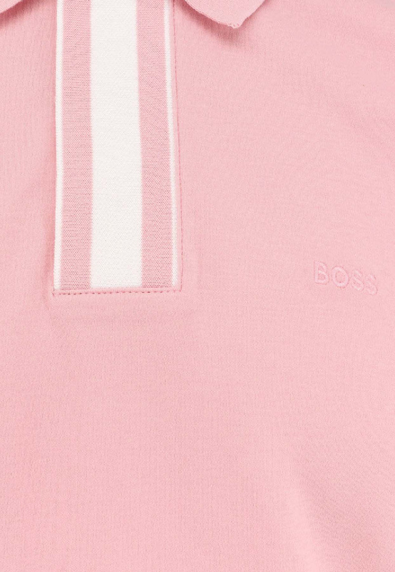 Hugo Boss Logo Polo T-shirt Pink 50486186_688_OneColor_30898715