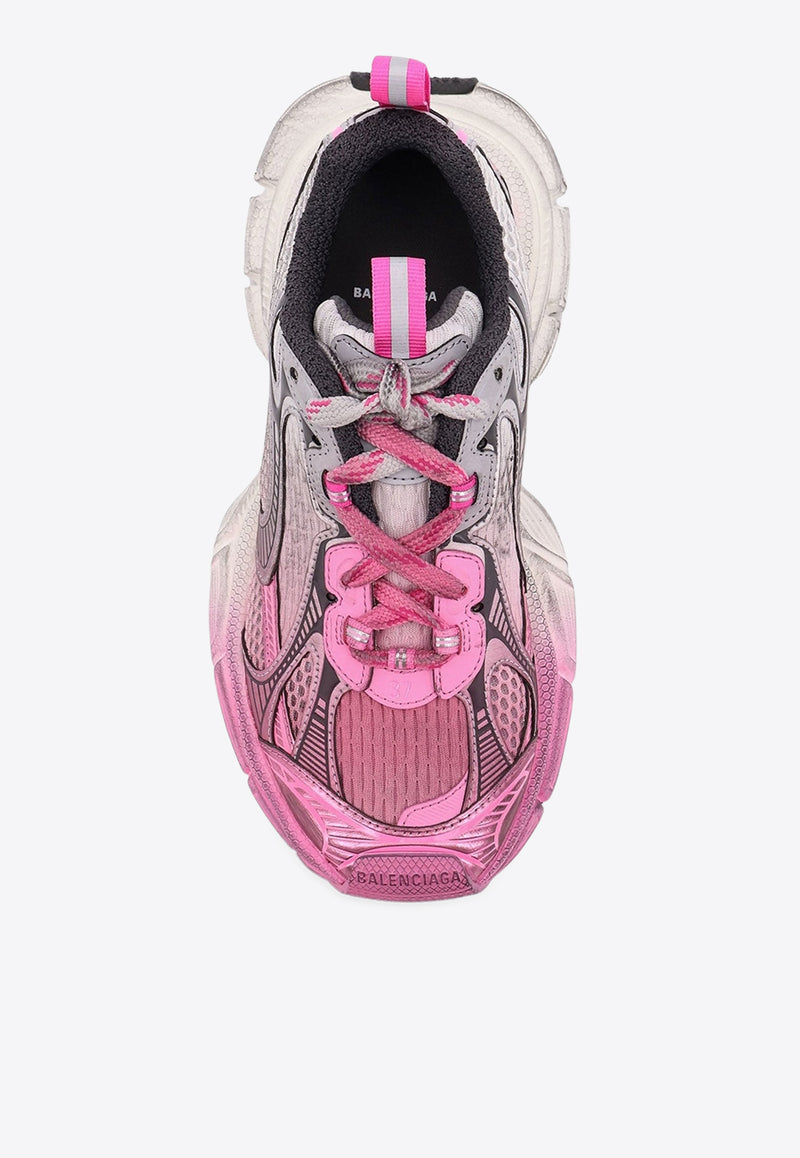 Balenciaga 3XL Low-Top Mesh Sneakers Pink 734731W3XTS1511_GRY/PINK/DRK GREY_29840771