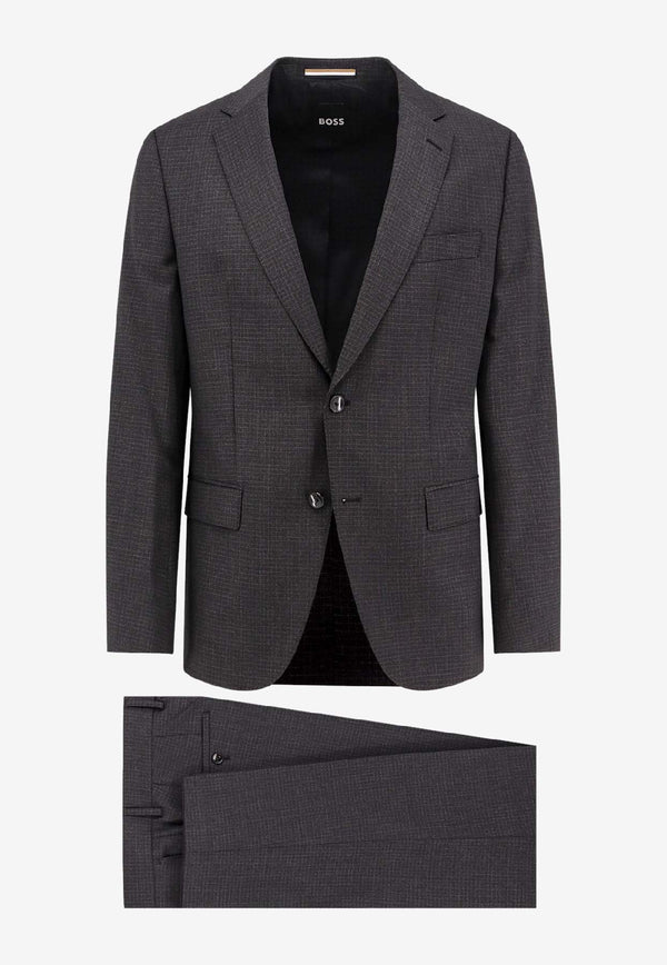 Hugo Boss Wool Single-Breasted Suit Gray 50528117_030_OneColor_30898216