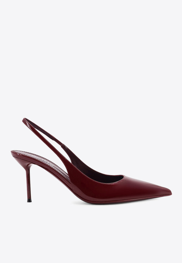 Paris Texas Lidia 70 Patent Leather Slingback Pumps Burgundy PX1635XVN01ROUGE NOIR_ROUGE NOIR_29878733