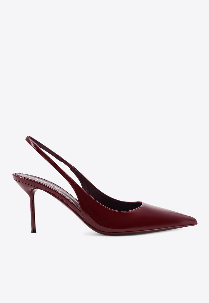 Paris Texas Lidia 70 Patent Leather Slingback Pumps Burgundy PX1635XVN01ROUGE NOIR_ROUGE NOIR_29878733