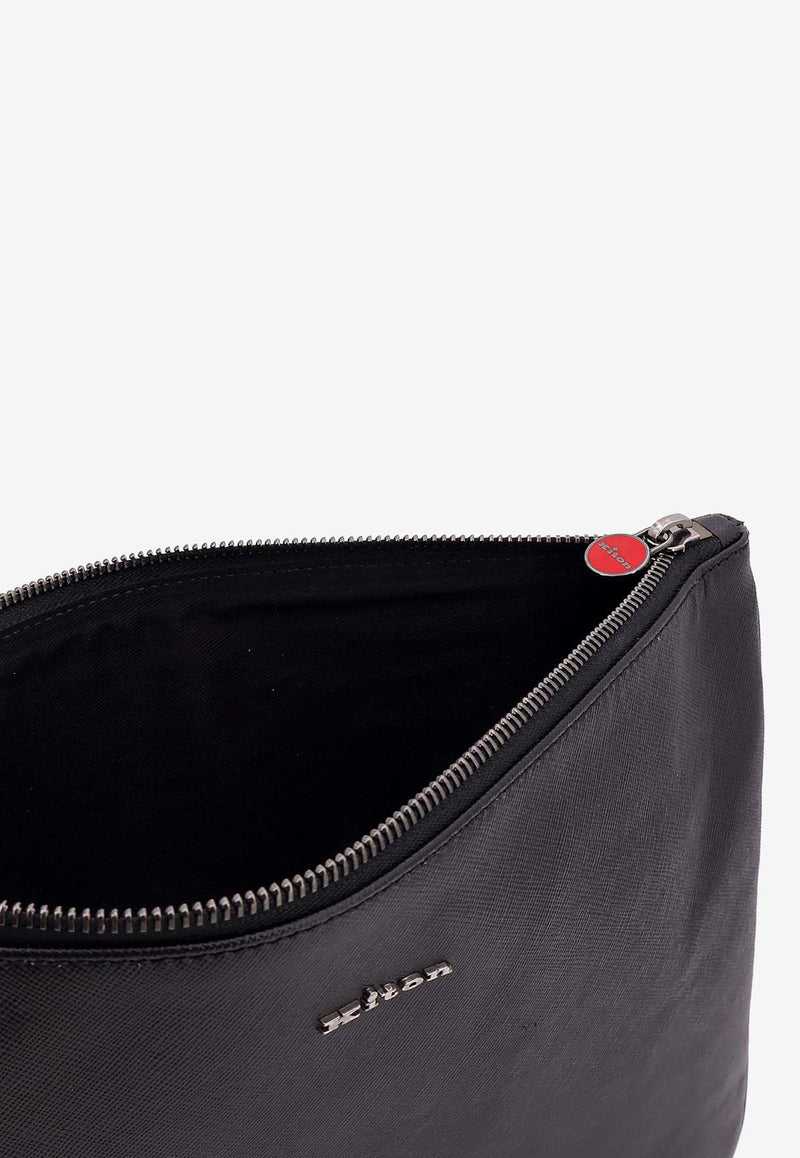 Kiton Ciro Paone Iconic Logo Clutch Black UBA0046N0126901NERO_Black_29843926