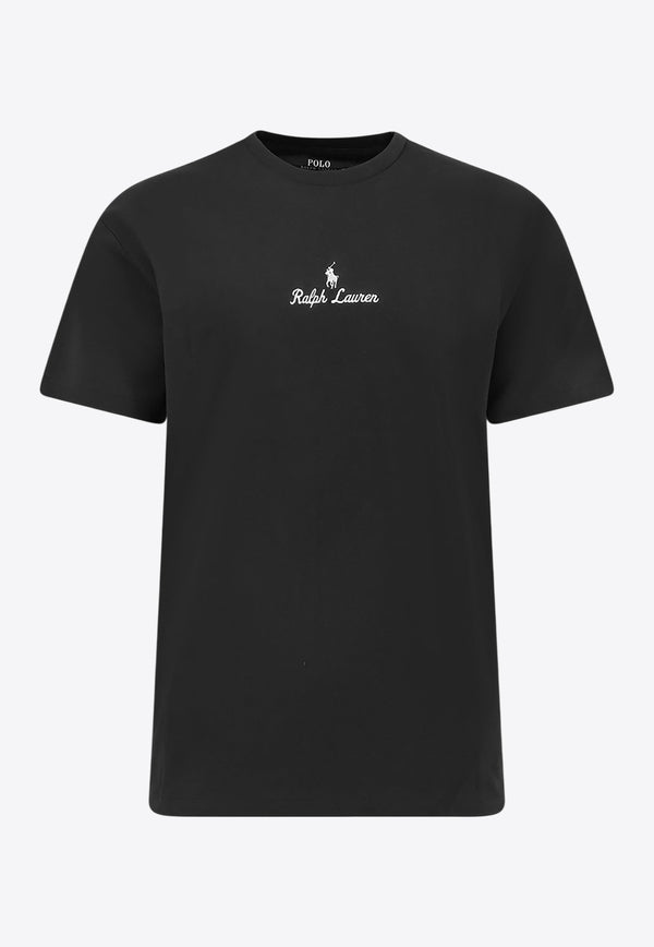 Polo Ralph Lauren Signature Logo T-shirt Black 710981370001_POLO BLACK_29843570