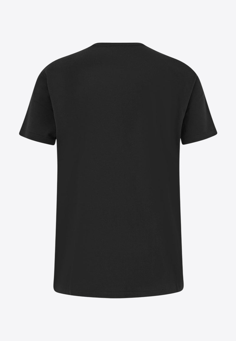 Polo Ralph Lauren Signature Logo T-shirt Black 710981370001_POLO BLACK_29843570