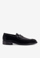 Hugo Boss Patent Leather Penny Loafers Black 50529139_001_OneColor_30898705