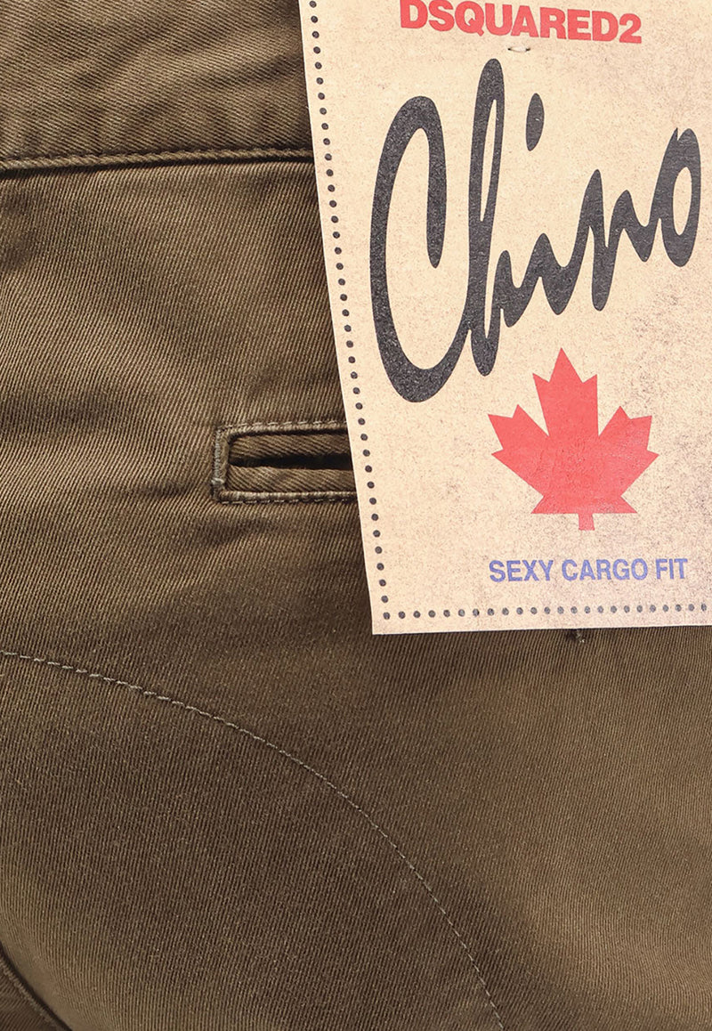 Dsquared2 Sexy Cargo Pants Green S74KB0818S39021728_Military Green_29839173