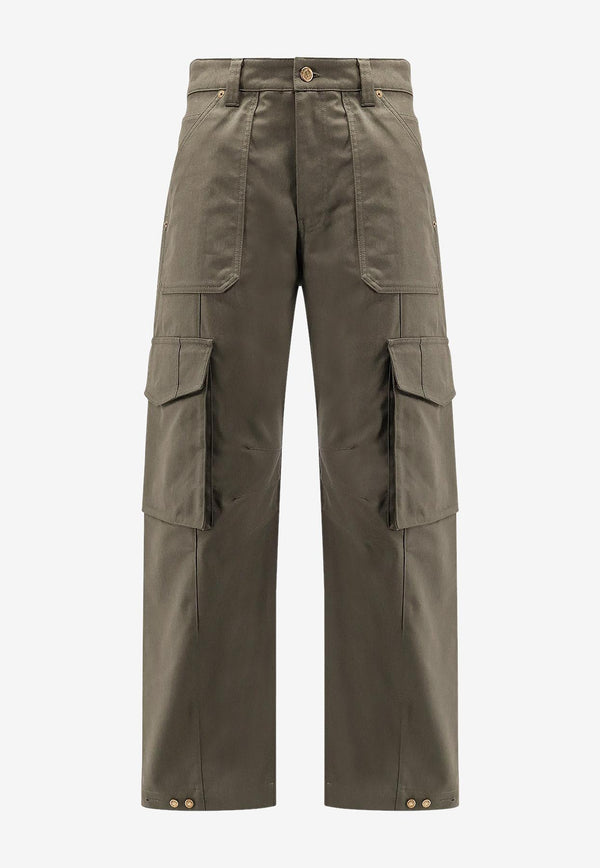 Golden Goose DB Wide-Leg Cargo Pants Green GMP01868P00155835548_IVY GREEN_29856950