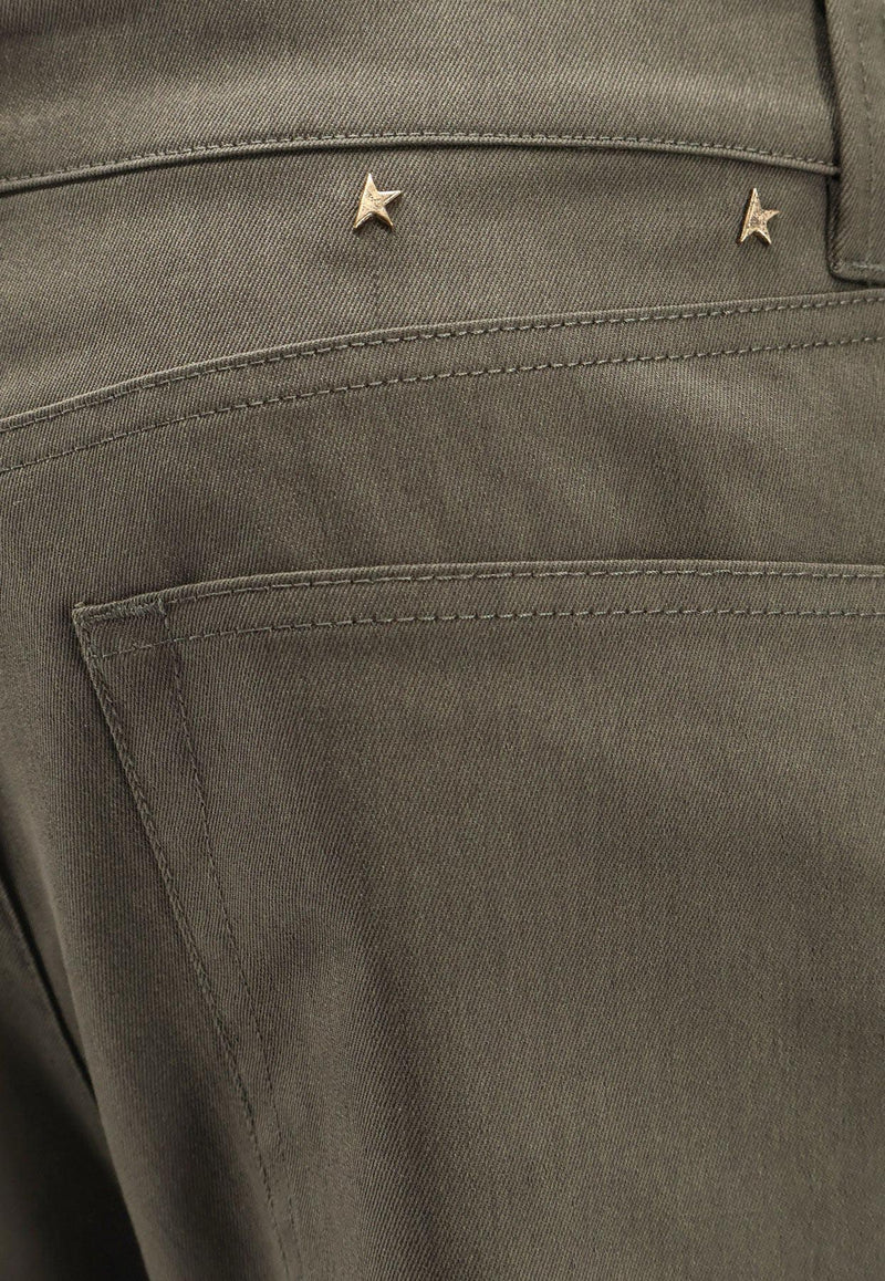 Golden Goose DB Wide-Leg Cargo Pants Green GMP01868P00155835548_IVY GREEN_29856950