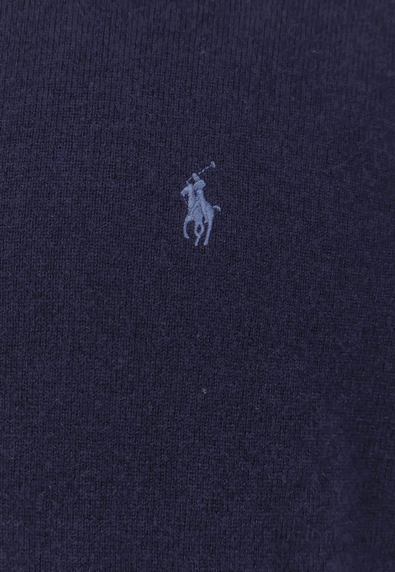 Polo Ralph Lauren Zip-Up Wool Cardigan Navy 710974149001_HUNTER NAVY_29838832