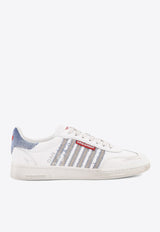 Dsquared2 Logo Leather Sneakers White SNM044301508443M872_Denim bianco_29841469
