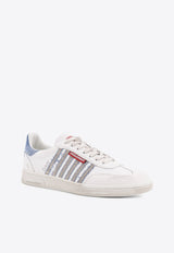 Dsquared2 Logo Leather Sneakers White SNM044301508443M872_Denim bianco_29841469